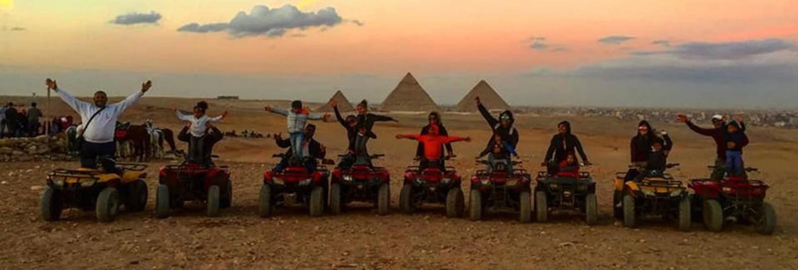 Quad Bike at Giza Pyramids
