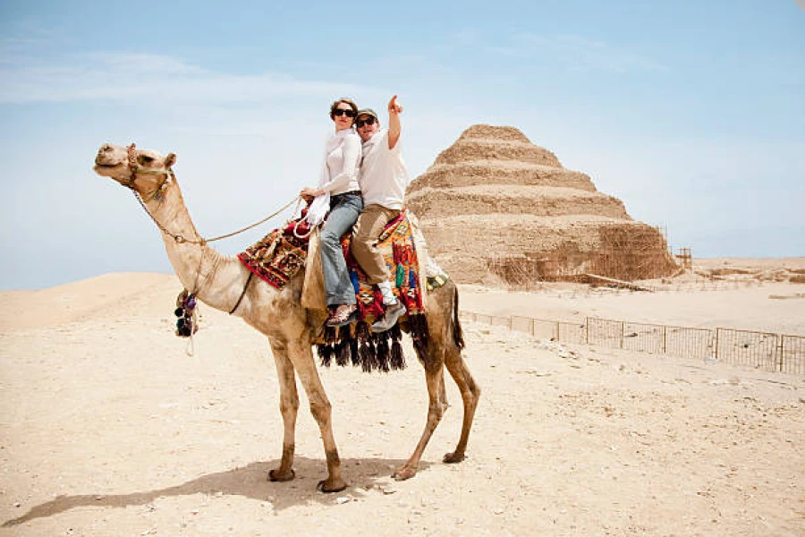 Giza Pyramids, Saqqara Tour & Motor Boat Adventure from Taba