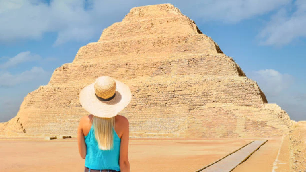 Giza Pyramids and Saqqara Tour from Aswan