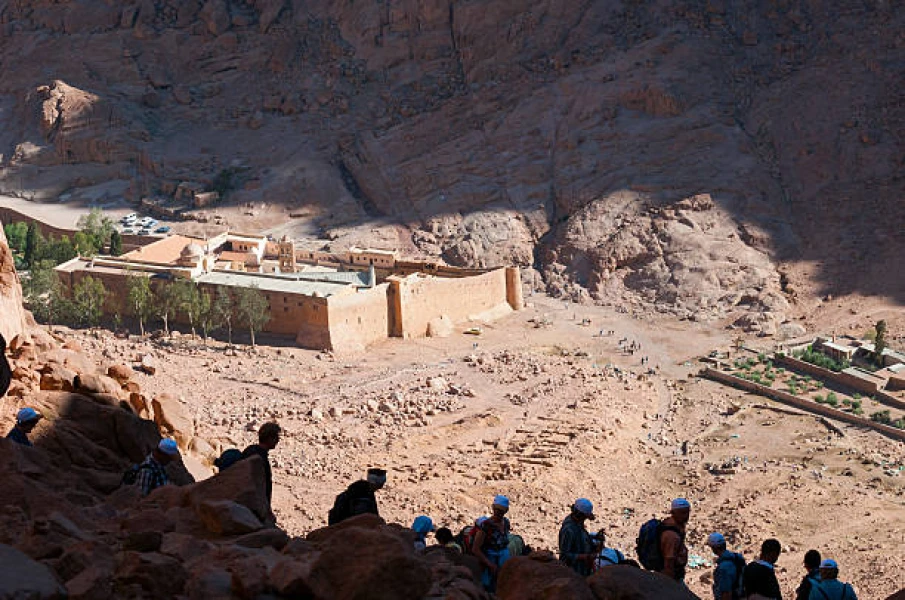 Visite du mont Sinaï et du monastère Sainte-Catherine au départ de Taba