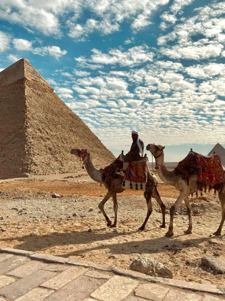 The Giza Pyramid Complex is perhaps the most famous and spectacular archaeological site on earth.