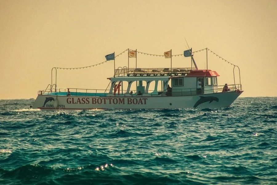 Glass Bottom Boat Tour in Dahab