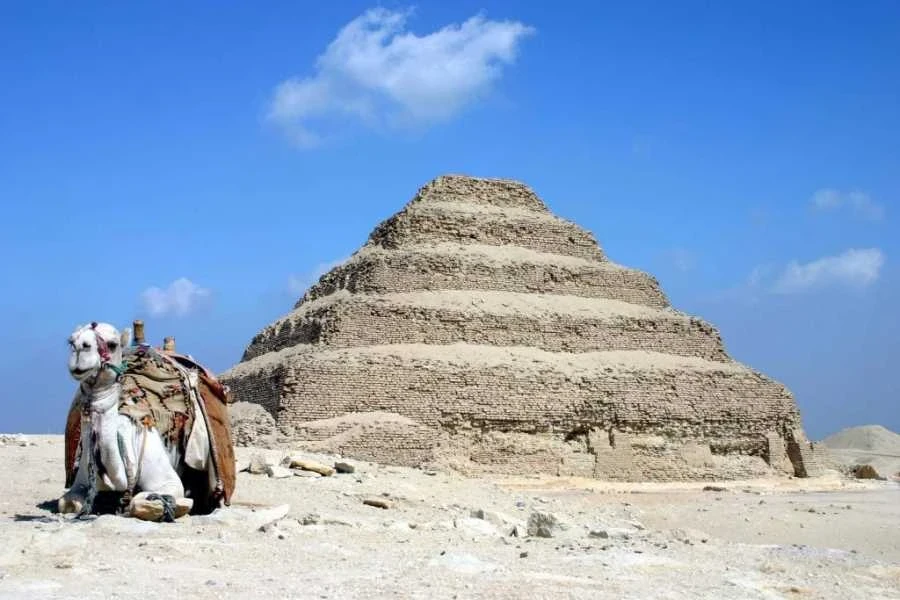 The Step Pyramid of Djoser at Saqqara