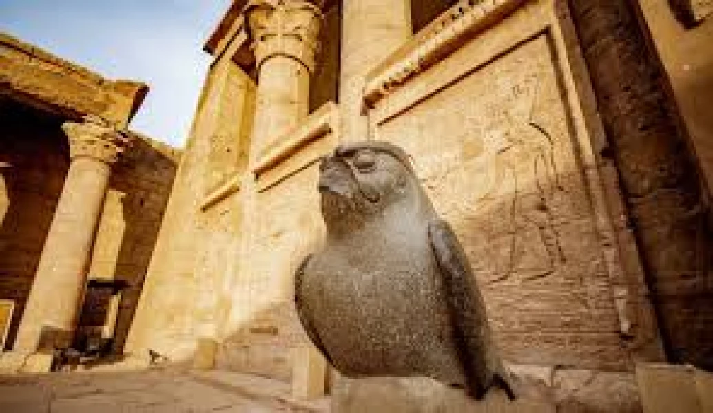 The Majestic Temple of Horus in Edfu