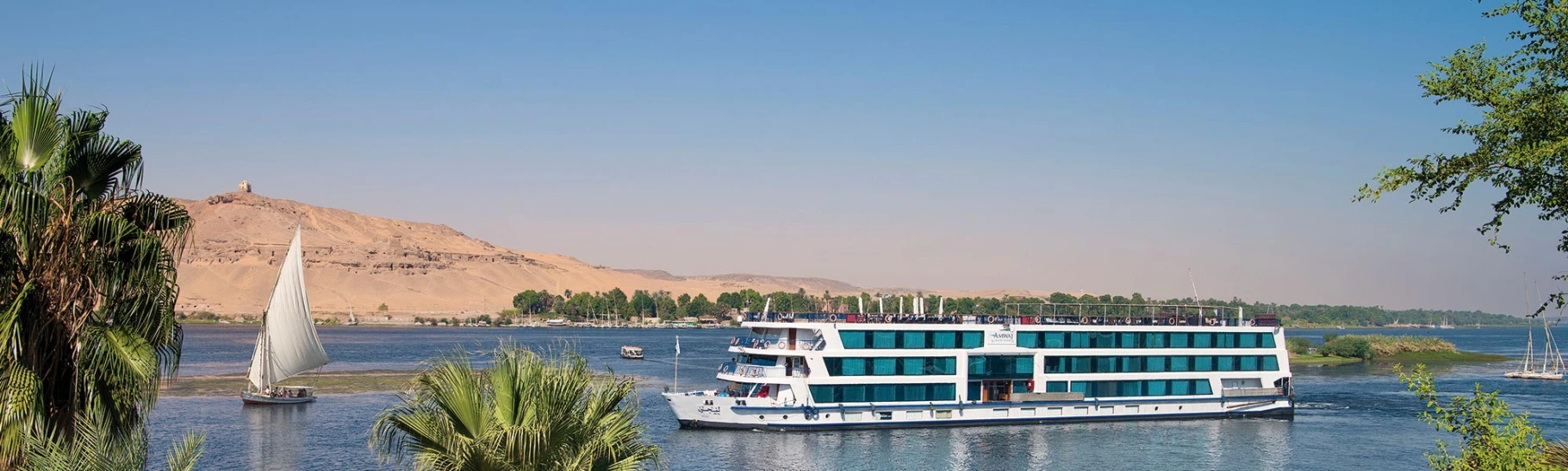 4 Days in Amwaj Ultra Deluxe Nile Cruise From Aswan to Luxor