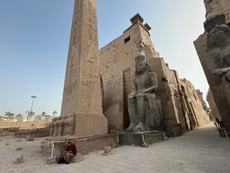 Un viaggio privato reale attraverso il Tempio di Luxor