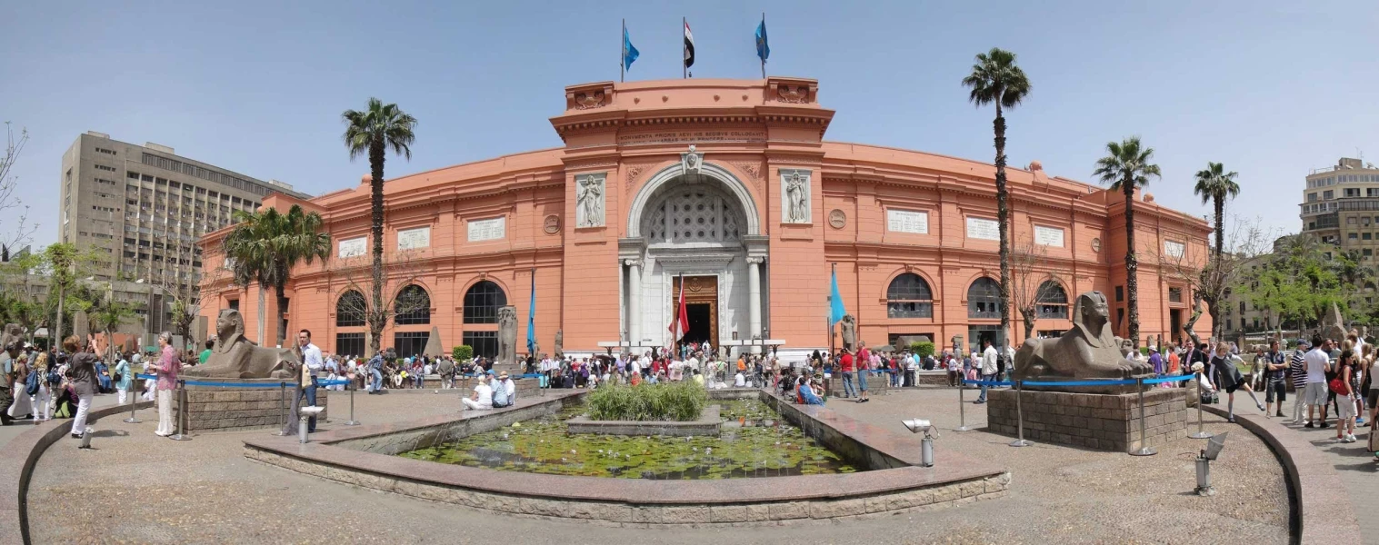 The Grand Egyptian Museum and Pyramids tour from Alexandria Port