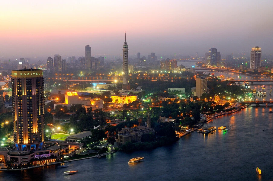 Giza Pyramids and Egyptian Museum from Sokhna port