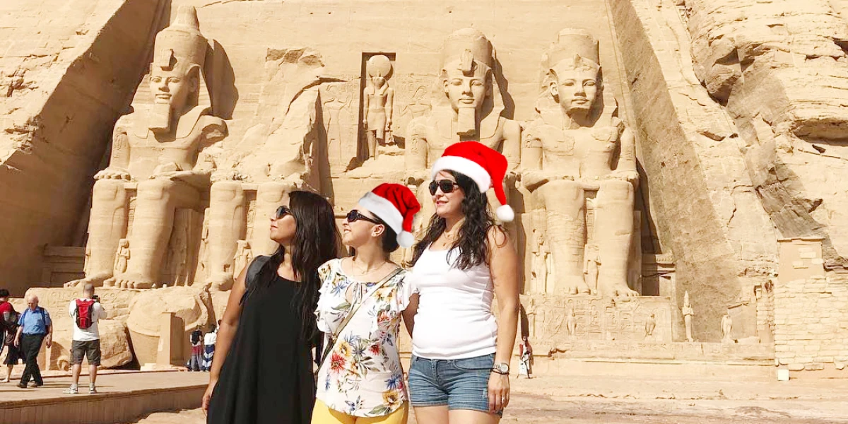 Visitez Abou Simbel avec un forfait de voyage de Noël en Égypte