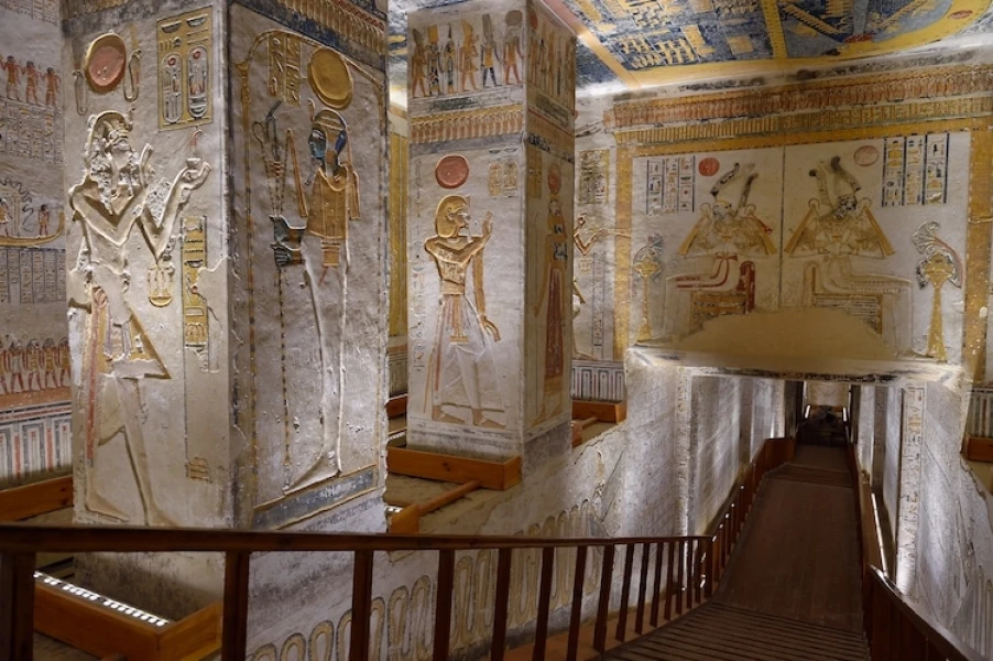 Nouvel An égyptien où les pharaons reposent éternellement