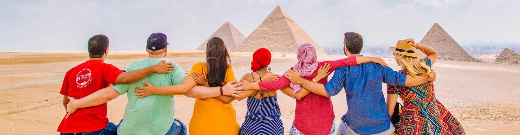 Noël en Égypte Pyramides de Gizeh