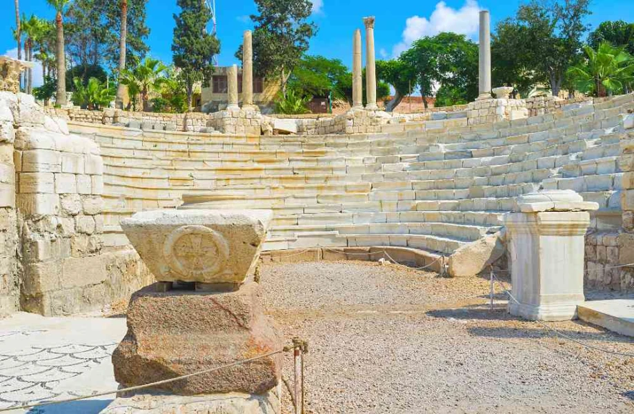 Spend Christmas in Egypt and explore the Roman Amphitheater