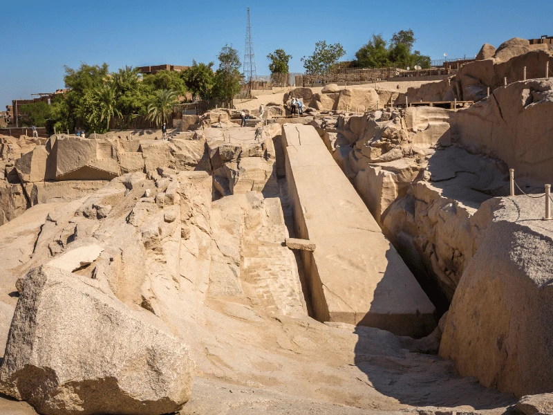 Visite de Noël en Égypte Visitez l'obélisque inachevé