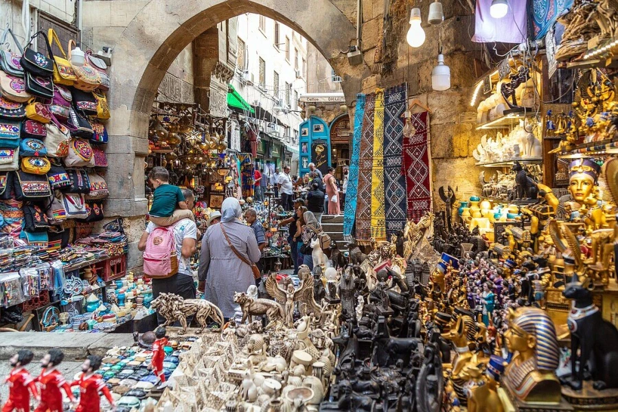 Visitez le bazar de Khan El Khalili lors de votre voyage de Noël en Égypte