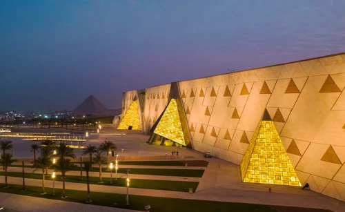 The Grand Egyptian Museum (GEM), described as the world's largest archaeological museum