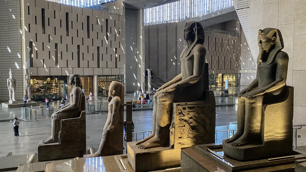 Visit to the Grand Egyptian Museum from Cairo Airport