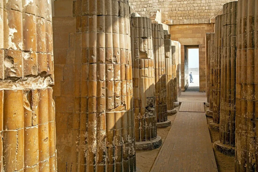 Historic Ruins of Memphis Ancient Egypt