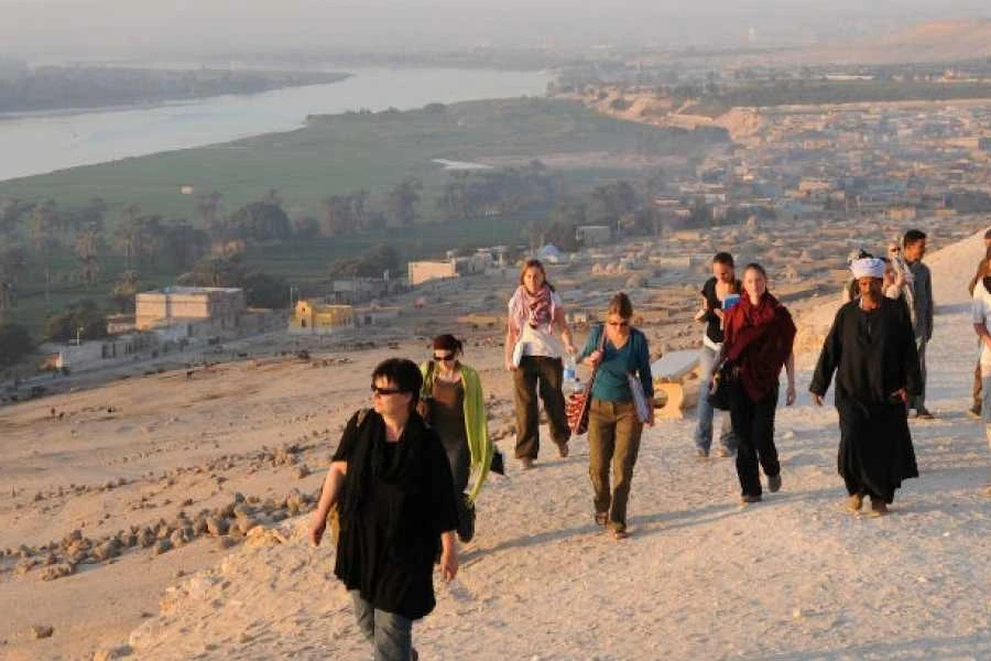El Minya along the Nile River