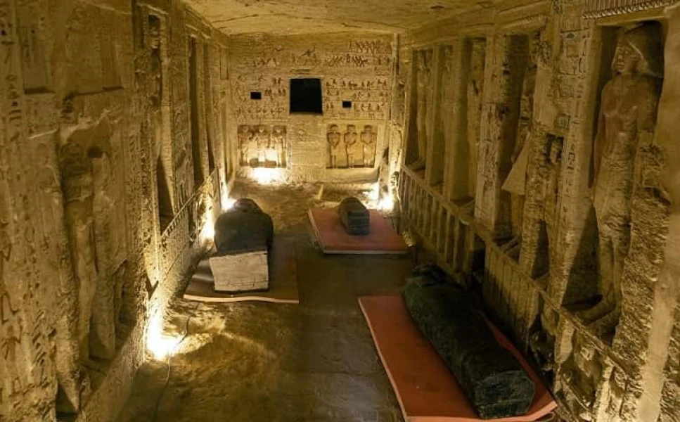Djoser Step Pyramid Saqqara Tour from Sharm