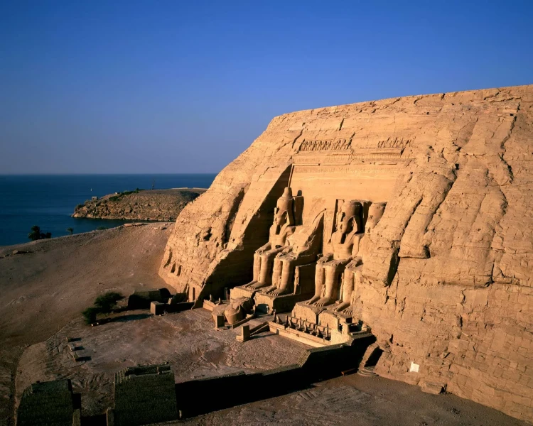 Sunrise at Abu Simbel Temple