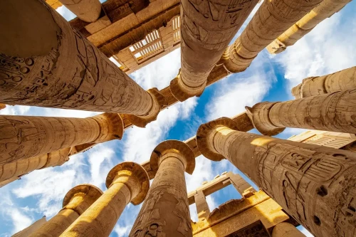Karnak Temple's Great Hypostyle Hall