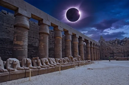 Ancient Temples Meet the 2027 Solar Eclipse