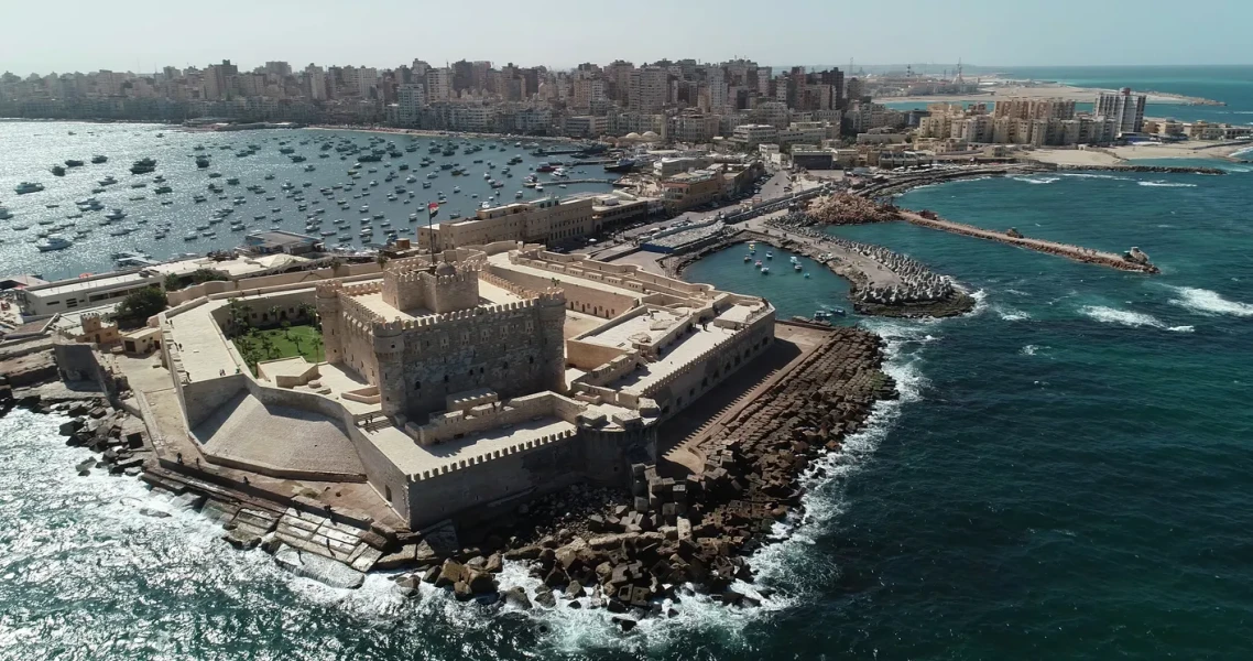 Panoramic view of Alexandria