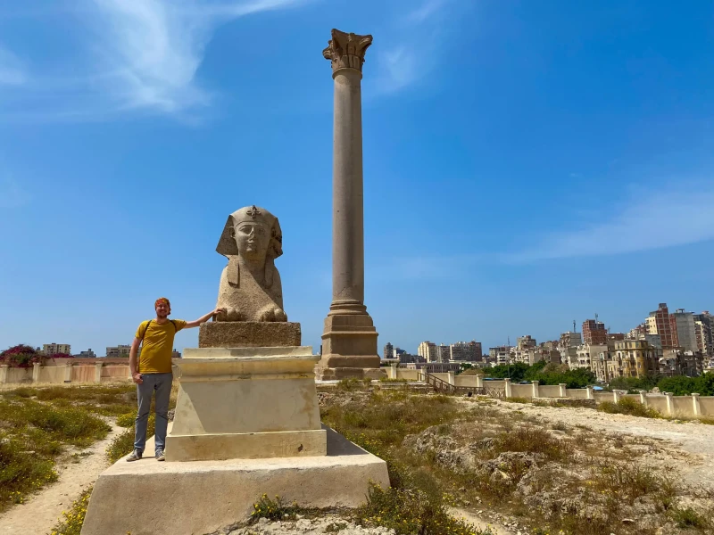 Pompey's Pillar archaeological site