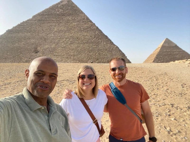 Historic Giza Pyramids