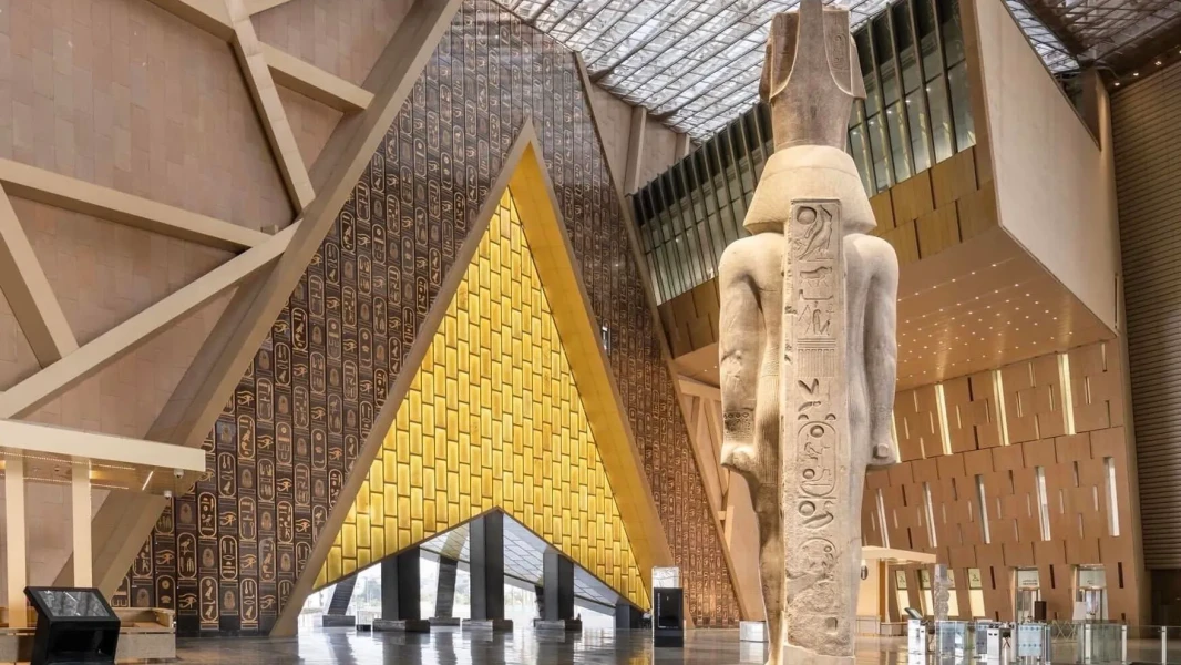 Grand Egyptian Museum exhibits