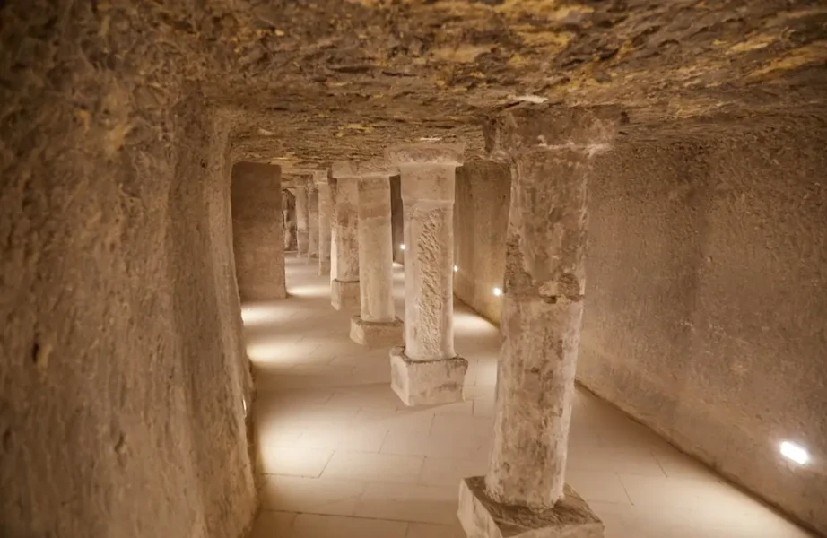 Interior of Djoser Pyramid