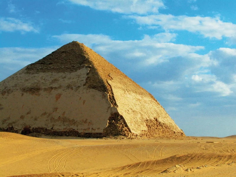 Ancient pyramids at Dahshur