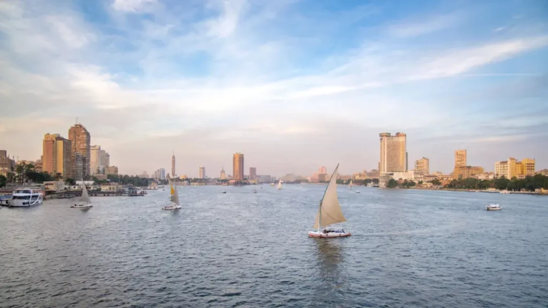 Cairo felucca ride with scenic river views