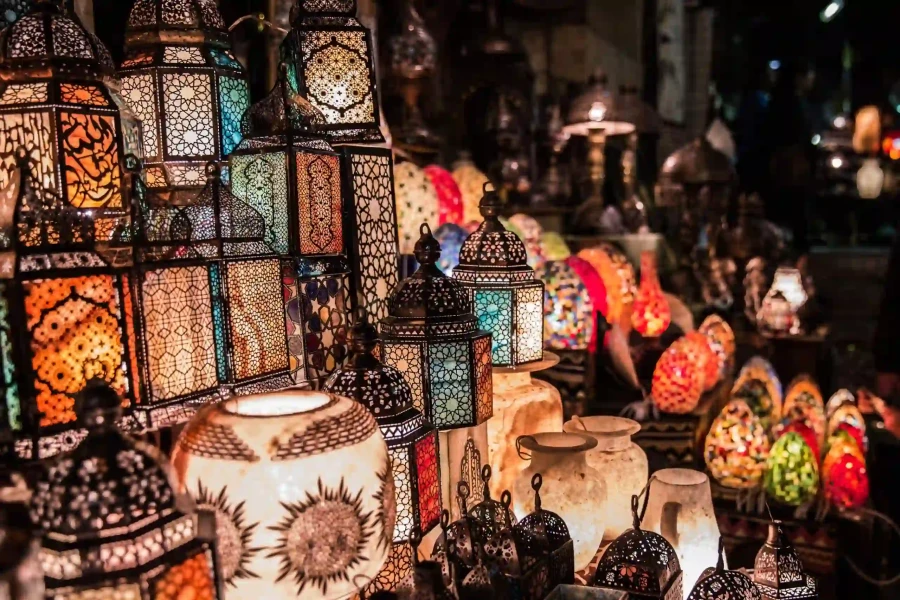 Traditional Cairo souk