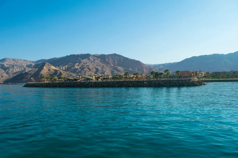 Red Sea coastal view