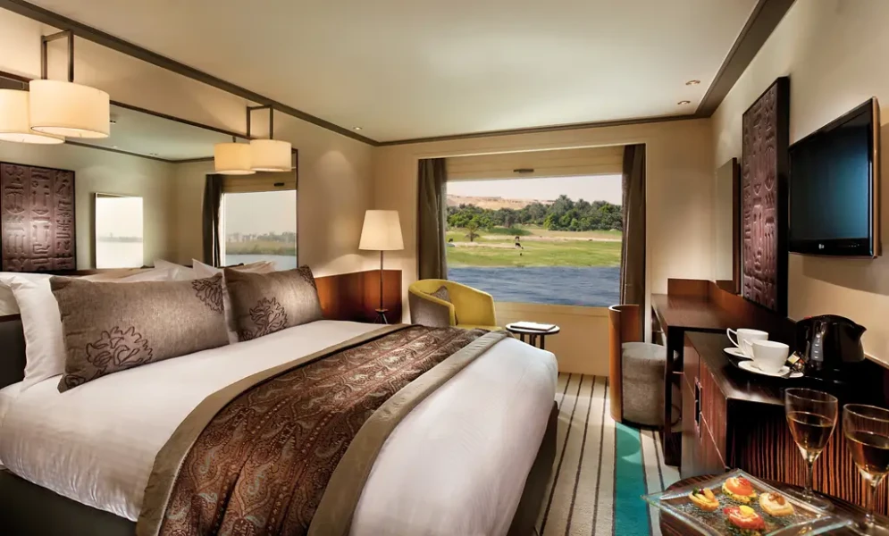 luxurious cabin on the MS Esplanade