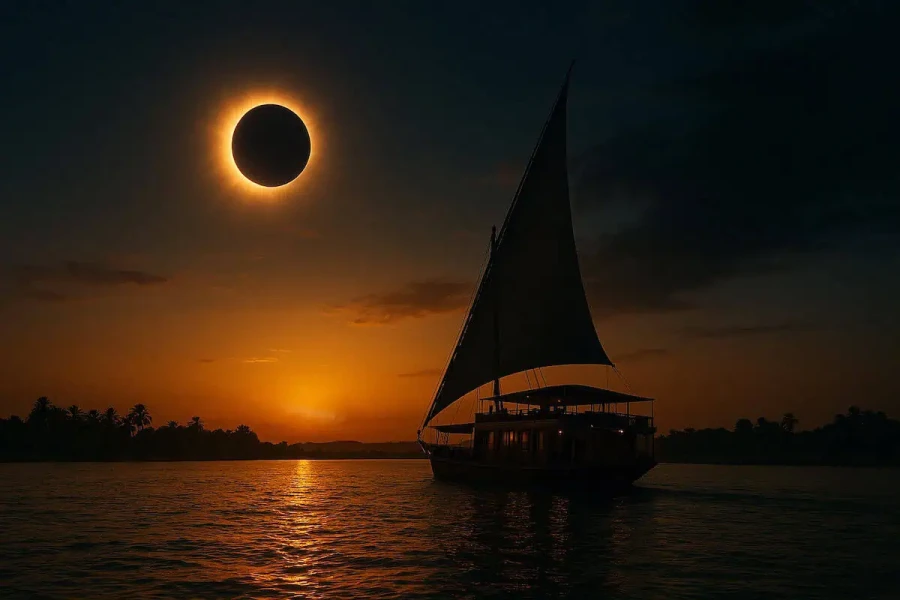 Total Solar Eclipse in Egypt
