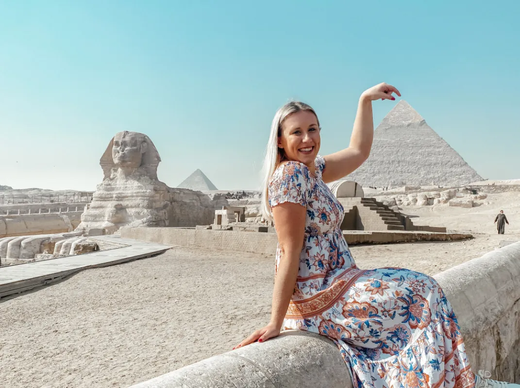 Sphinx of Giza Egypt Solar Tour
