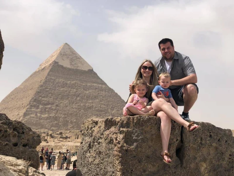 Les pyramides de Gizeh