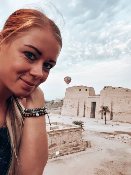 Turistas em Luxor