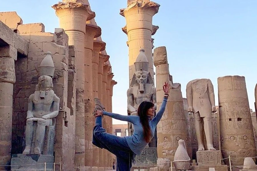 Tourist in Luxor