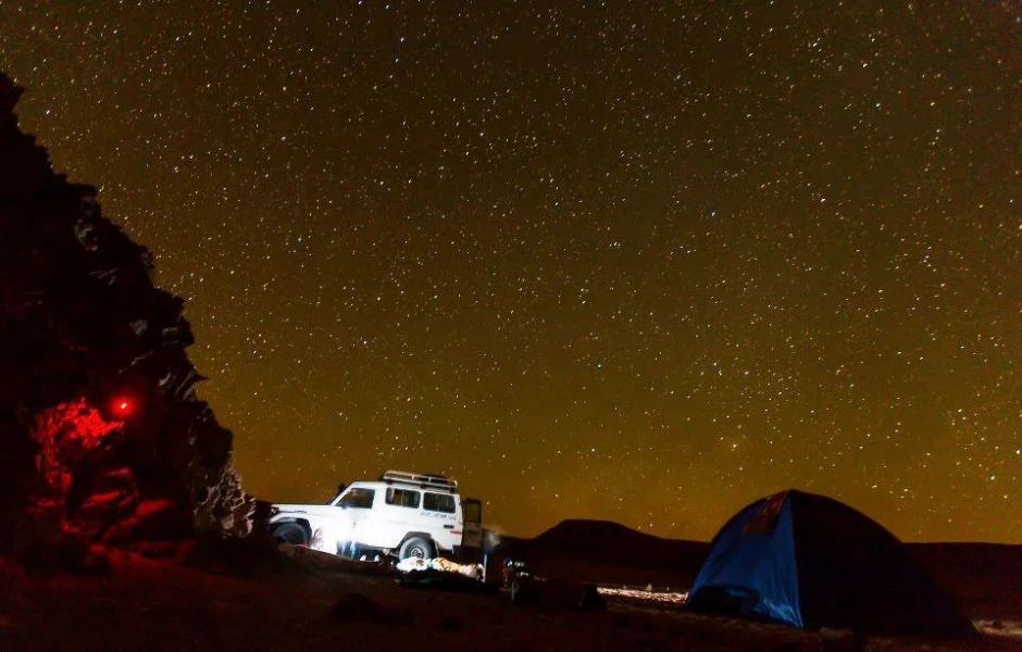 Black Desert Camping