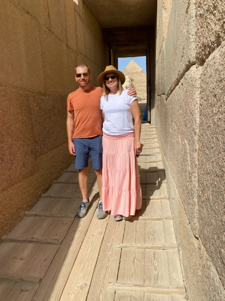 Tourists of Happy Egypt