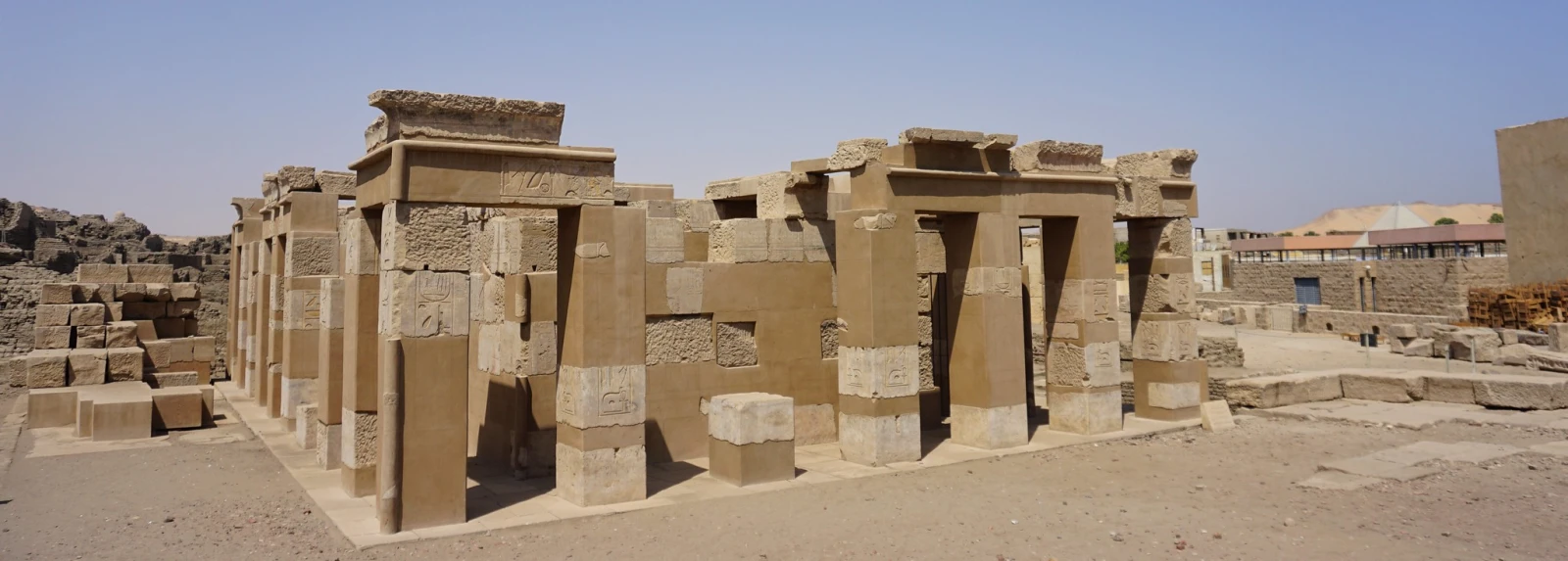 Elephantine Island Temple In Aswan