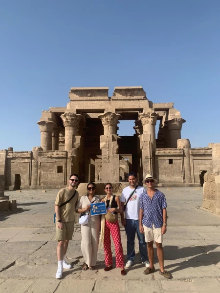 Tourists of Happy Egypt