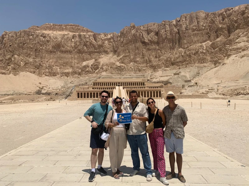Tourists of Happy Egypt