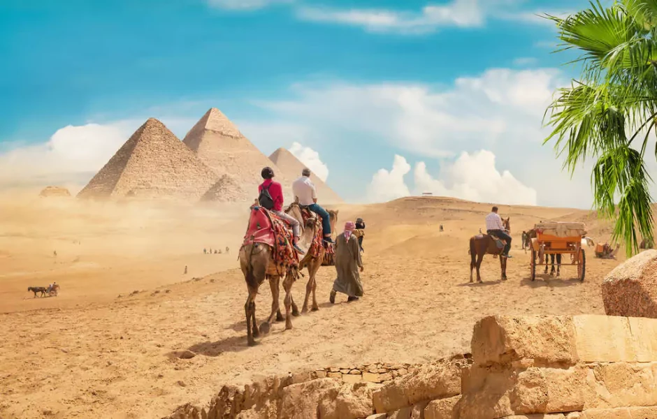 Camel Ride in the Giza Pyramids: A Journey of Ancient Civilizations