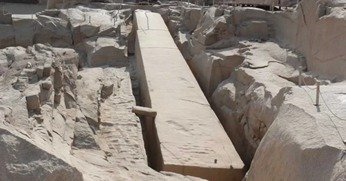 The Unfinished Obelisk in Aswan
